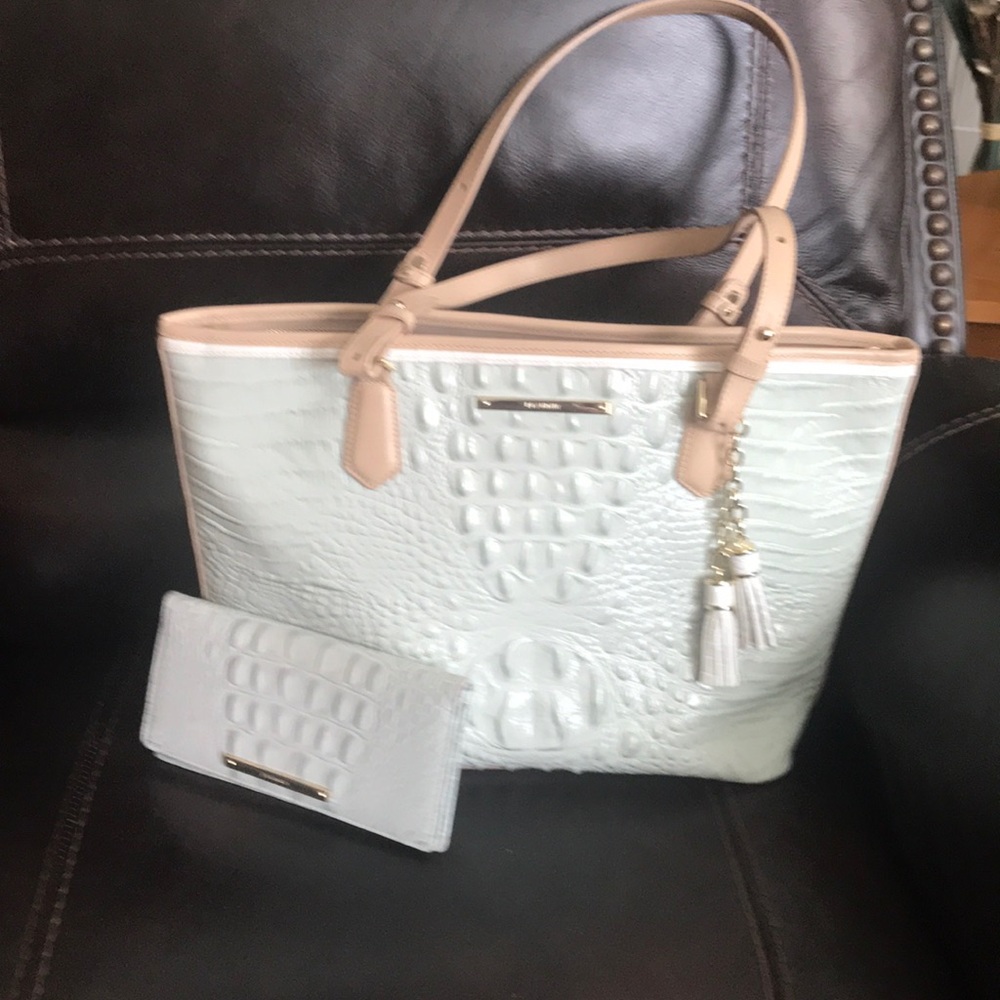 Stunning Brahmin bag and wallet!!!